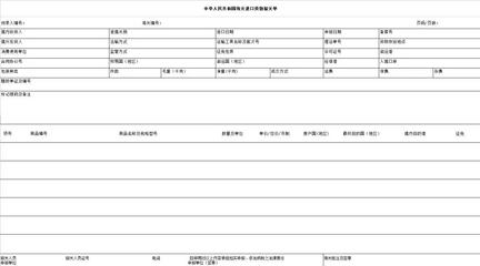 新版報關單試運行 重要變更與操作注意點